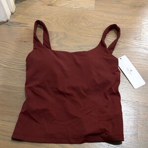 CRZ YOGA Burgundy Camisole Top